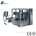 Rotary Premade Pouch Packing Machine for fluid goods